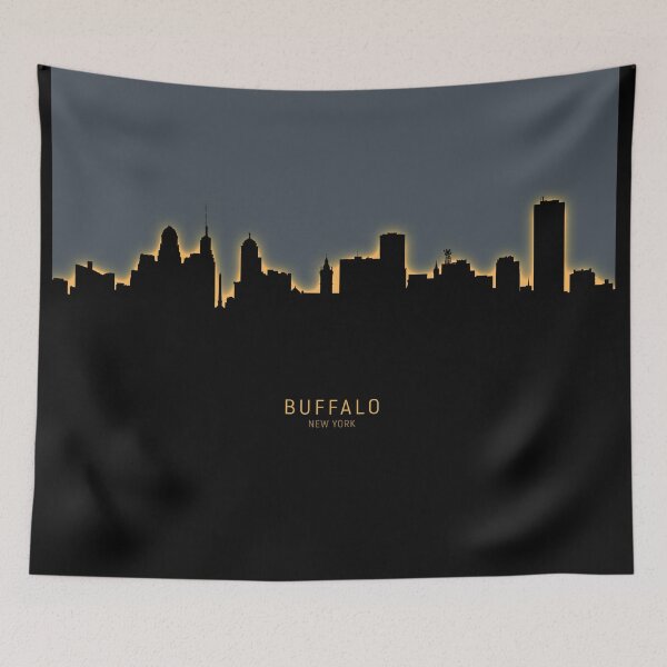 Item preview, Buffalo New York Skyline designed and sold by ArtPrints.