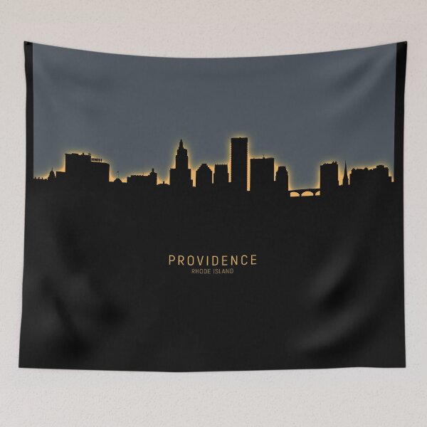 Item preview, Providence Rhode Island Skyline designed and sold by ArtPrints.
