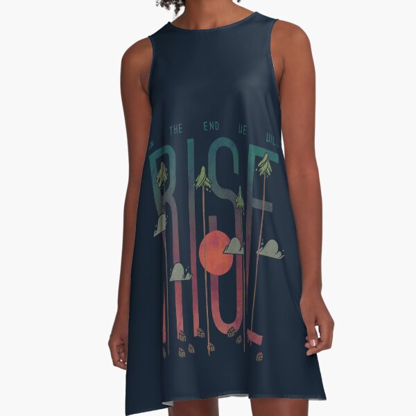 Rise A-Line Dress