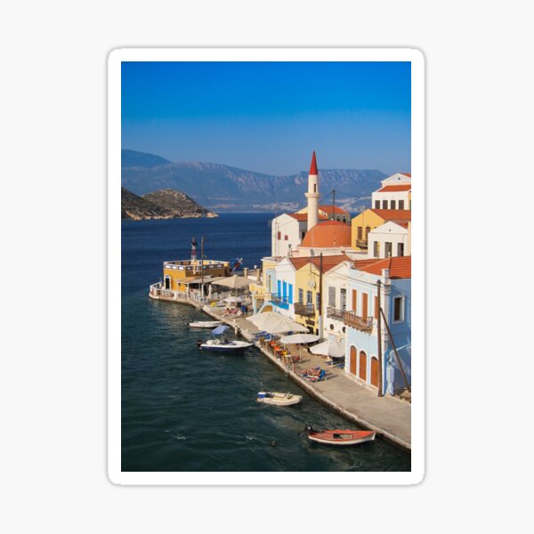 Picturesque Kastellorizo Sticker