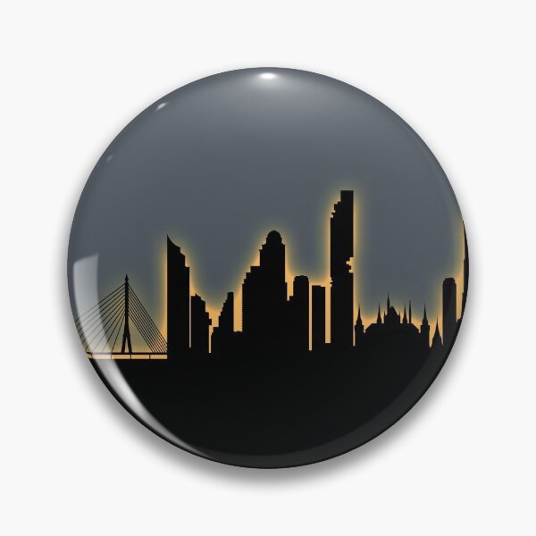 Item preview, Bangkok Thailand Skyline designed and sold by ArtPrints.