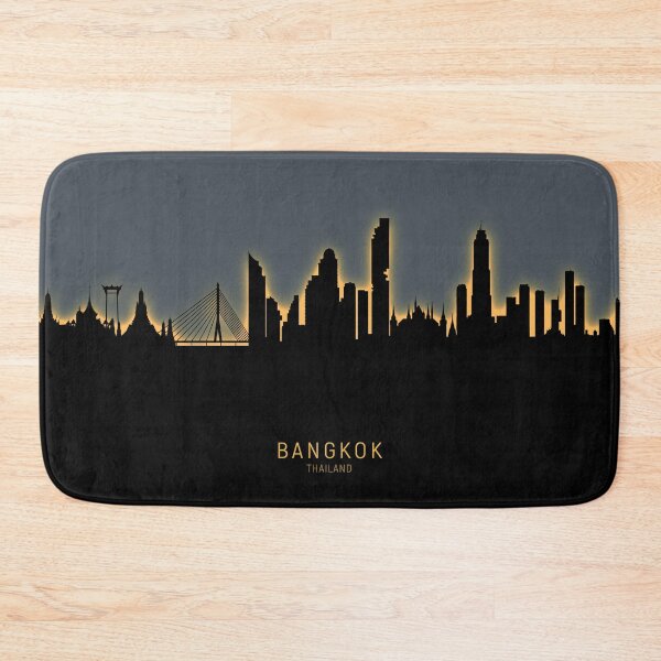 Item preview, Bangkok Thailand Skyline designed and sold by ArtPrints.