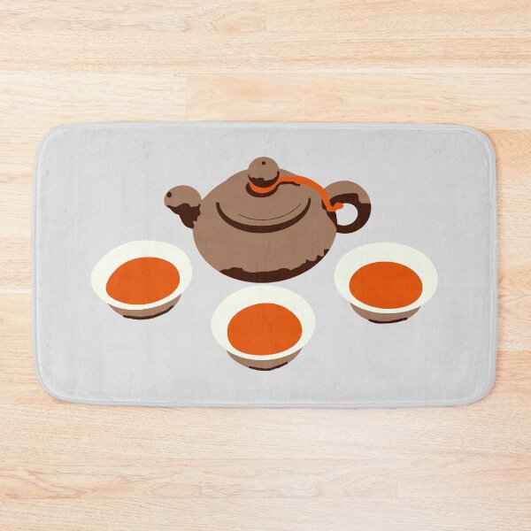 Item preview, Unglazed Clay Teapot and Teacups designed and sold by djmouthguard.