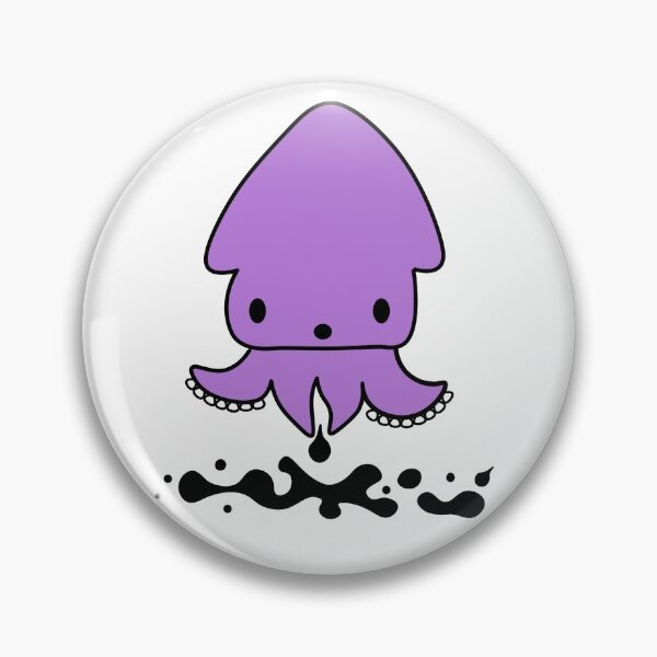 Item preview, Kawaii Squid Inking Cute Sea Creatures  designed and sold by mariekawaii.