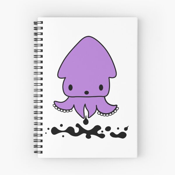 Item preview, Kawaii Squid Inking Cute Sea Creatures  designed and sold by mariekawaii.