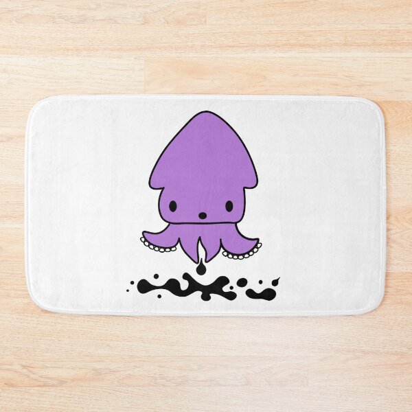 Item preview, Kawaii Squid Inking Cute Sea Creatures  designed and sold by mariekawaii.