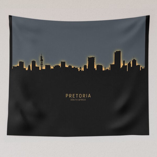 Item preview, Pretoria South Africa Skyline designed and sold by ArtPrints.