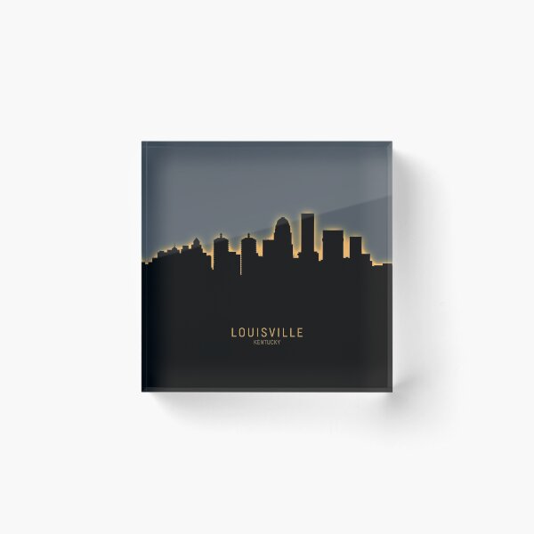 Item preview, Louisville Kentucky City Skyline designed and sold by ArtPrints.