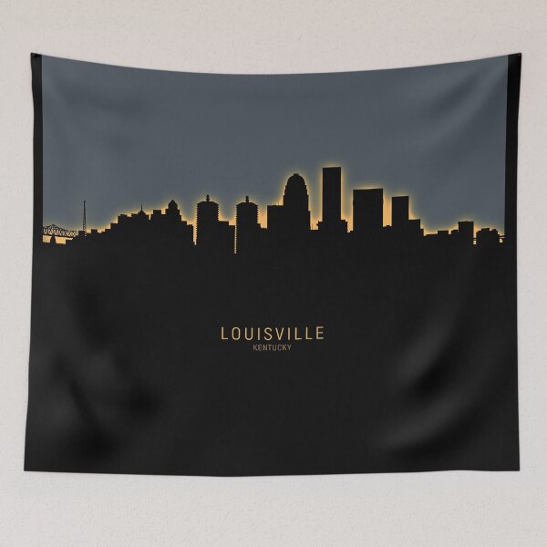 Item preview, Louisville Kentucky City Skyline designed and sold by ArtPrints.
