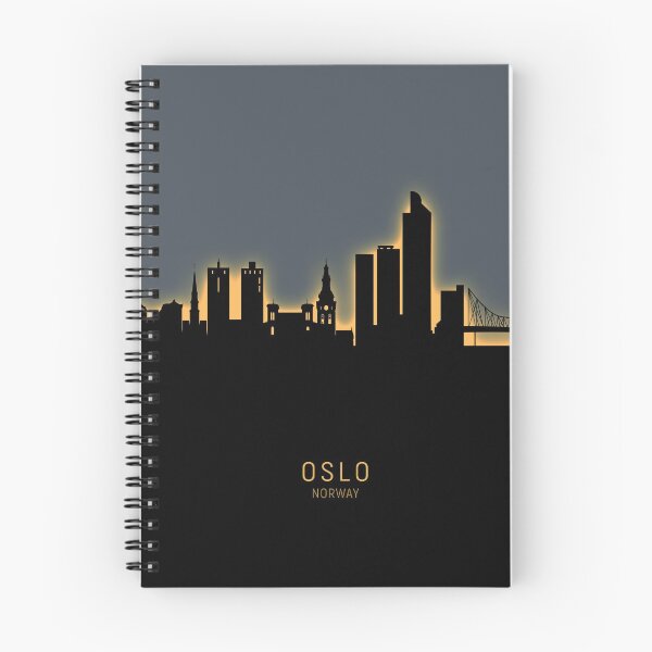 Item preview, Oslo Norway Skyline designed and sold by ArtPrints.