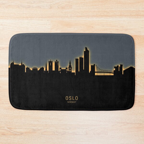 Item preview, Oslo Norway Skyline designed and sold by ArtPrints.