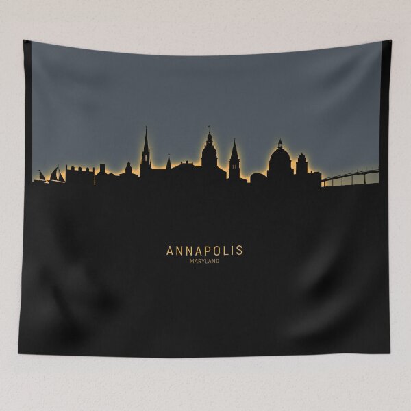 Item preview, Annapolis Maryland Skyline designed and sold by ArtPrints.