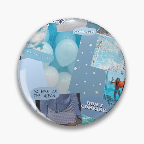 Item preview, Blue Aesthetic Collage Phone Case designed and sold by laurencude.