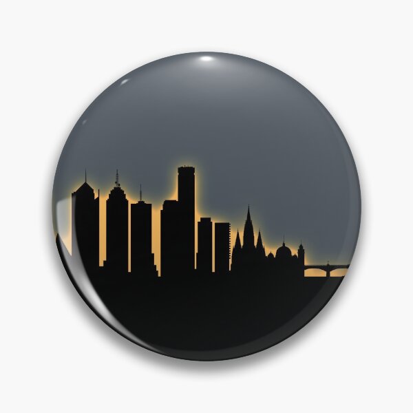 Item preview, Melbourne Australia Skyline designed and sold by ArtPrints.