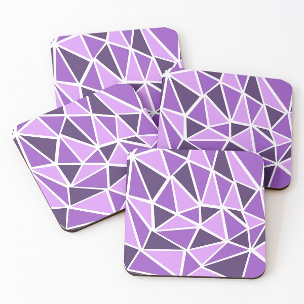 Item preview, Purple Geometric Abstract designed and sold by HoneypotHarbor.