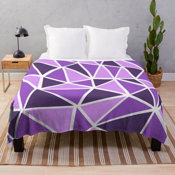 Item preview, Purple Geometric Abstract designed and sold by HoneypotHarbor.