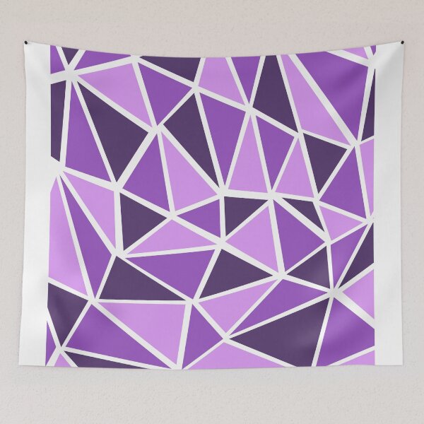 Item preview, Purple Geometric Abstract designed and sold by HoneypotHarbor.