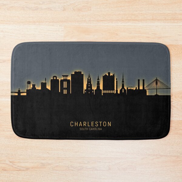Item preview, Charleston South Carolina Skyline designed and sold by ArtPrints.