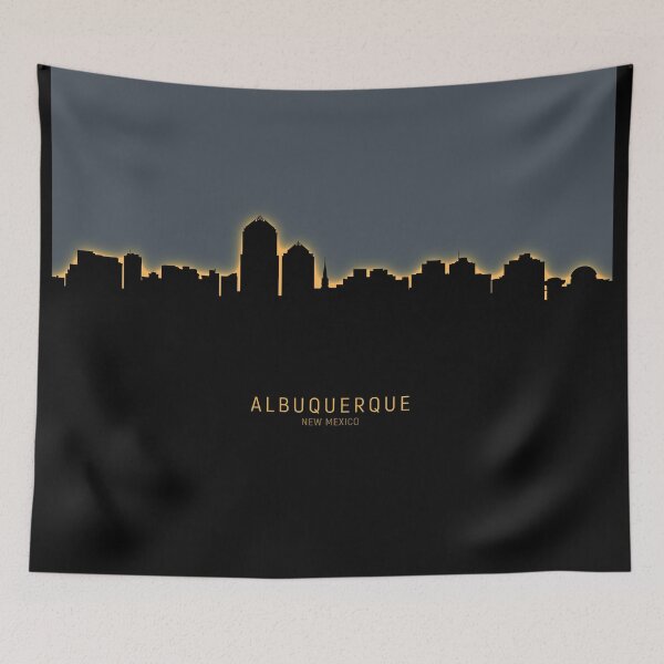Item preview, Albuquerque New Mexico Skyline designed and sold by ArtPrints.
