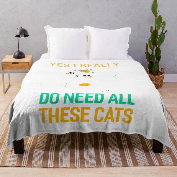 Item preview, Yes I Really Do Need All These Cats designed and sold by fantasyy.