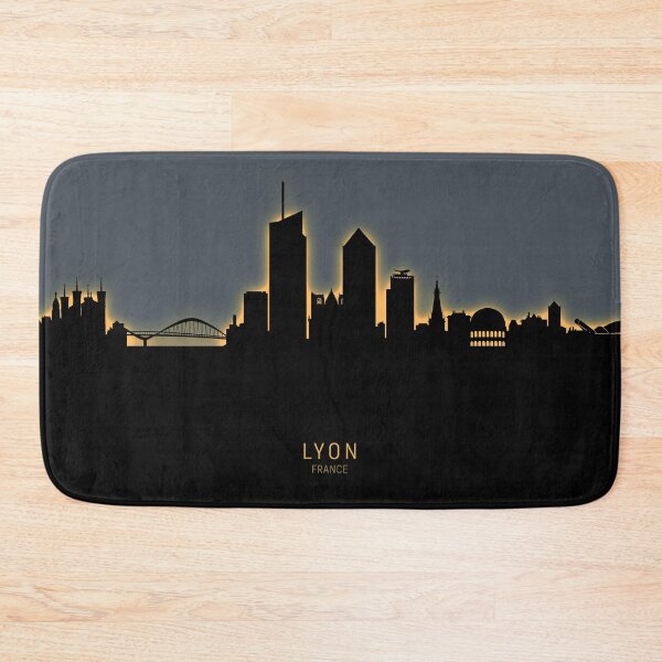 Item preview, Lyon France Skyline designed and sold by ArtPrints.