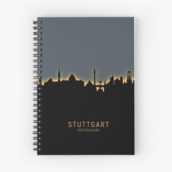 Artikelvorschau, Stuttgart Germany Skyline entworfen und verkauft von ArtPrints.