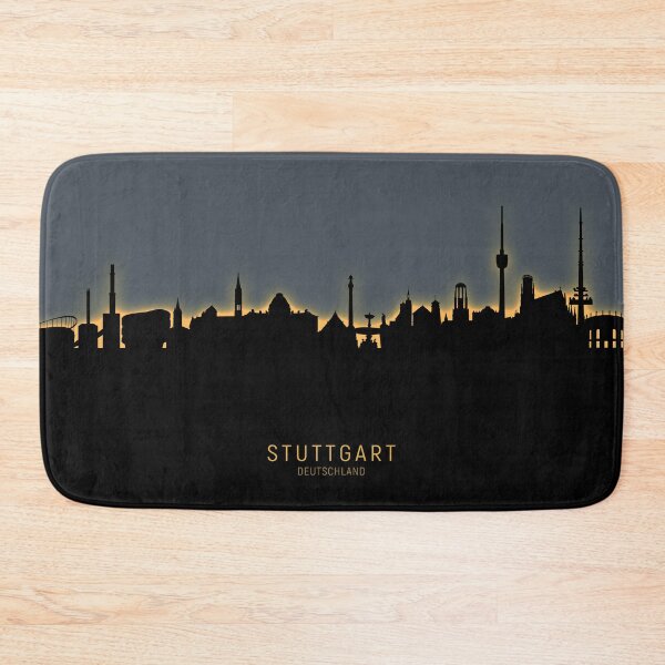 Item preview, Stuttgart Germany Skyline designed and sold by ArtPrints.