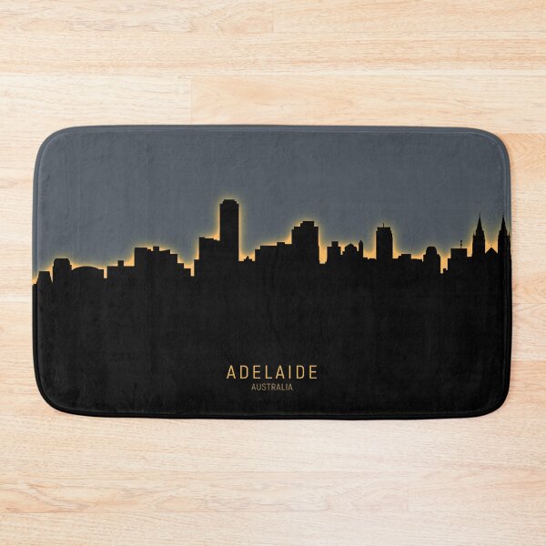 Item preview, Adelaide Australia Skyline designed and sold by ArtPrints.