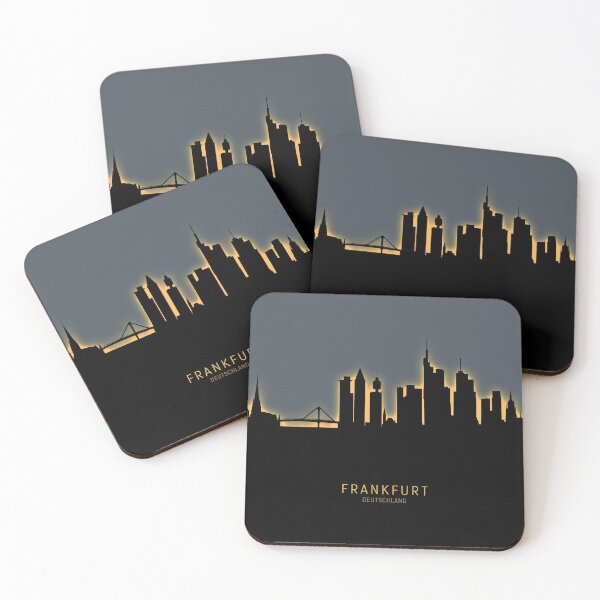 Item preview, Frankfurt Germany Skyline designed and sold by ArtPrints.