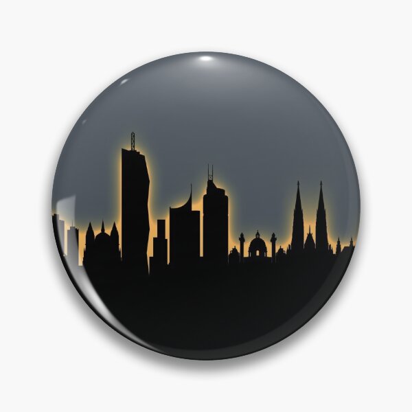 Artikelvorschau, Vienna Austria Skyline entworfen und verkauft von ArtPrints.