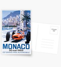 Monaco F1 Classic 1965 Postkarten