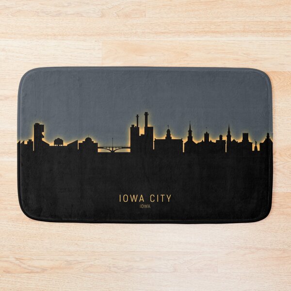Artikelvorschau, Skyline von Iowa City, Iowa entworfen und verkauft von ArtPrints.