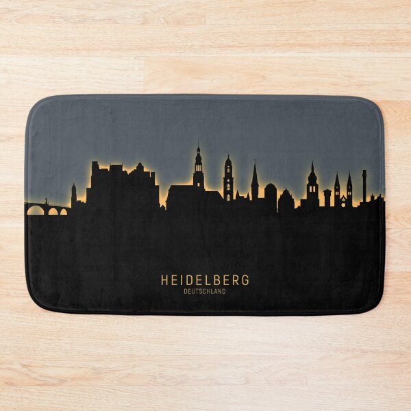 Item preview, Heidelberg Germany Skyline designed and sold by ArtPrints.