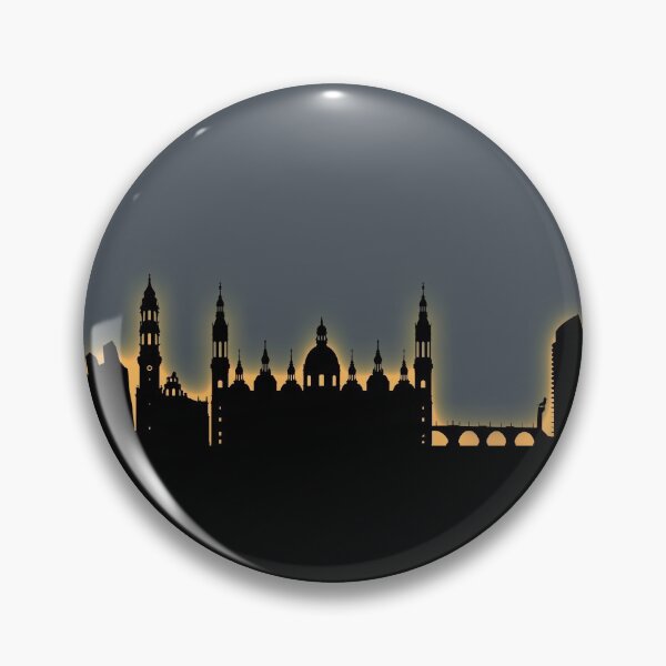 Item preview, Zaragoza Spain Skyline designed and sold by ArtPrints.