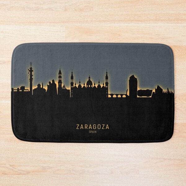 Item preview, Zaragoza Spain Skyline designed and sold by ArtPrints.