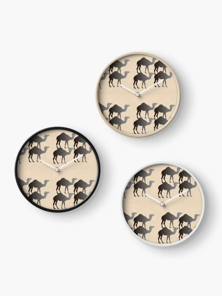 Thumbnail 3 of 4, Clock, Camels designed and sold by Raju2018.