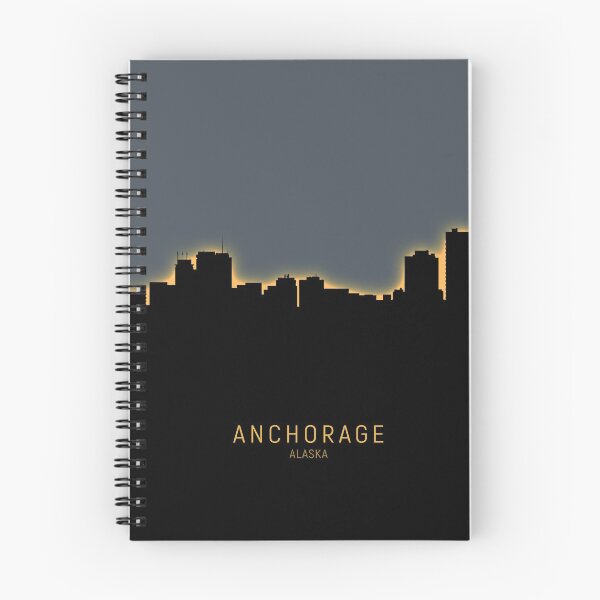 Item preview, Anchorage Alaska Skyline designed and sold by ArtPrints.