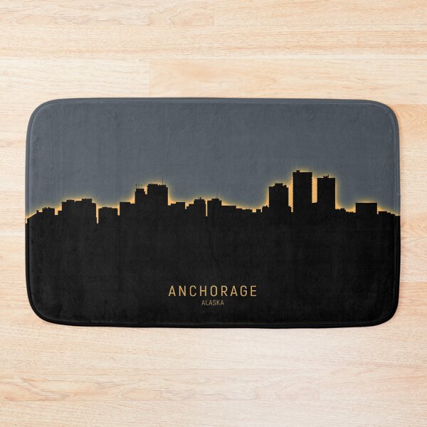 Item preview, Anchorage Alaska Skyline designed and sold by ArtPrints.