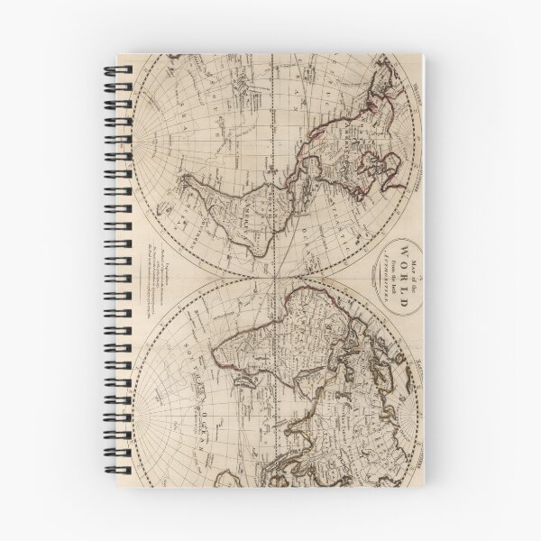 Item preview, Old Fashioned World Map (1795) designed and sold by BravuraMedia.