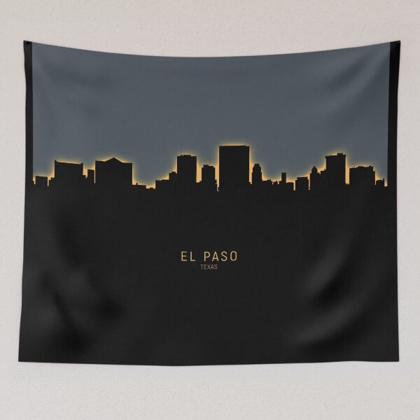 Item preview, El Paso Texas Skyline designed and sold by ArtPrints.
