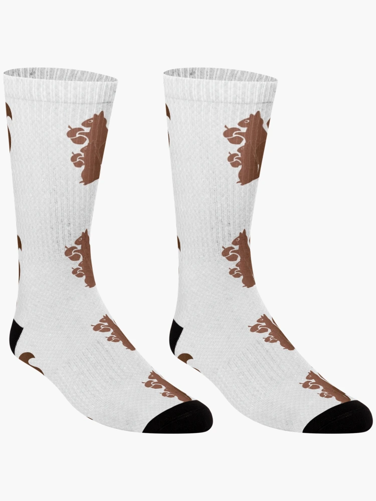 Thumbnail 3 of 5, Socks, Squirrel designed and sold by Raju2018.