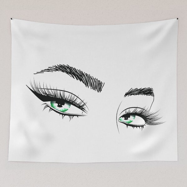 Item preview, Green Eyes girl boss designed and sold by savanamms6.