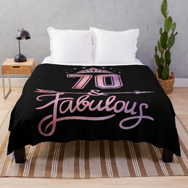 Item preview, Women 70 Years Old And Fabulous Happy 70th Birthday product designed and sold by Grabitees.