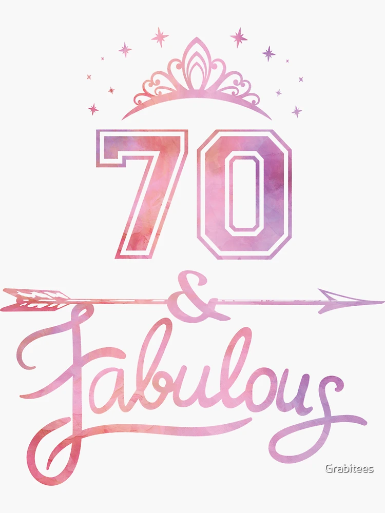 70th Birthday Pink Wrapping Paper Hooray Celebrate Age 70 Pink Ladies Female Giftwrap (2 SHEETS) - UK - View #8