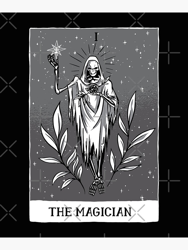 Póster con la obra «TAROT MARSELLA CARTA EL MAGO » de MontseAM