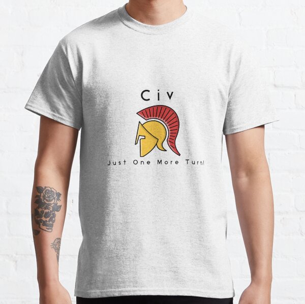Item preview, Civ - Just One More Turn! designed and sold by tshirtmania20.