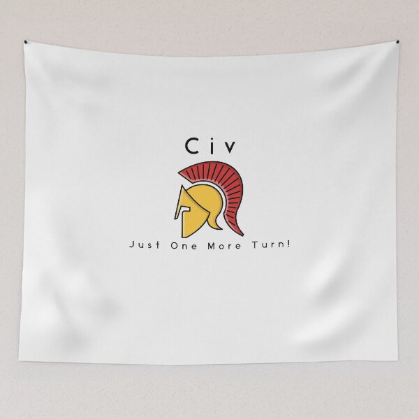 Item preview, Civ - Just One More Turn! designed and sold by tshirtmania20.