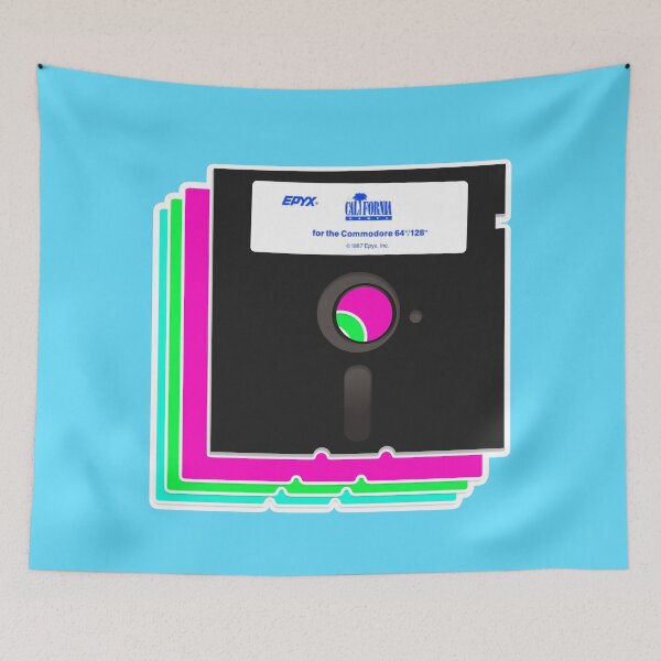 Item preview, California Games - Floppy Disk (Commodore 64) designed and sold by RetroTrader.