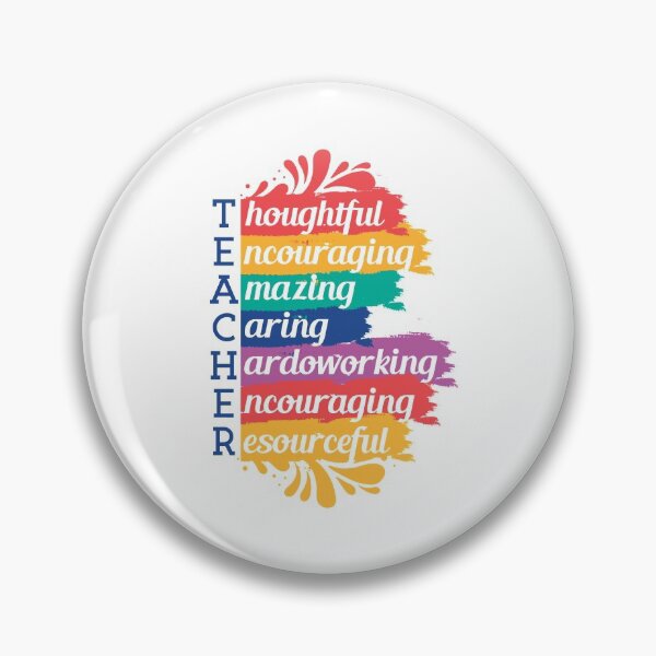 Item preview, Teacher, rainbow designed and sold by DerSenat.