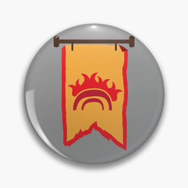 Item preview, BANNER CREST SIGIL Burning Bridge (BRIDGEBURNERS) designed and sold by jazzydevil.